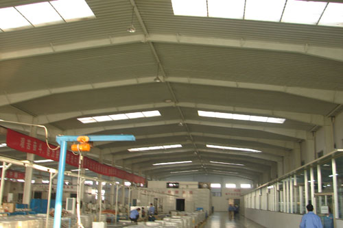 中大貝萊特公司1車間內景